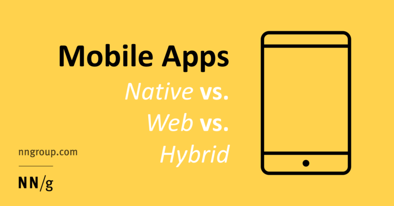Navigating Mobile App Development: Native, Web, and Hybrid Solutions